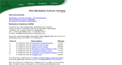 Desktop Screenshot of barbadoscancersociety.com